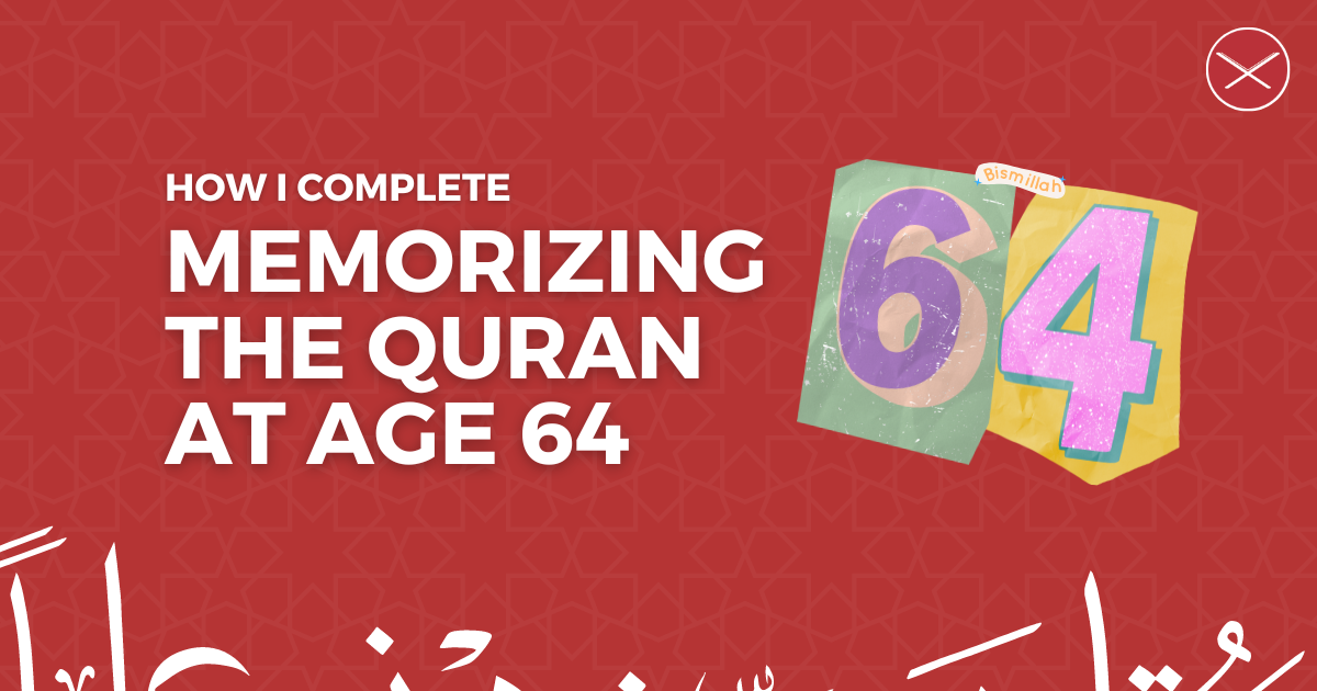 memorising quran at age 64